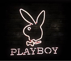 Brand New PLAYBOY Rabbit Logo Beer Bar Neon Light Sign 17"x16" [High Quality] - $139.00