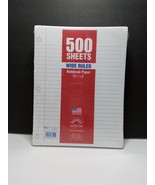 School Notebook Paper 500 Sheets NORCOM (10½ X 8&quot;) - $11.77