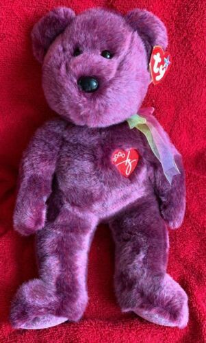 purple ty bear 2000