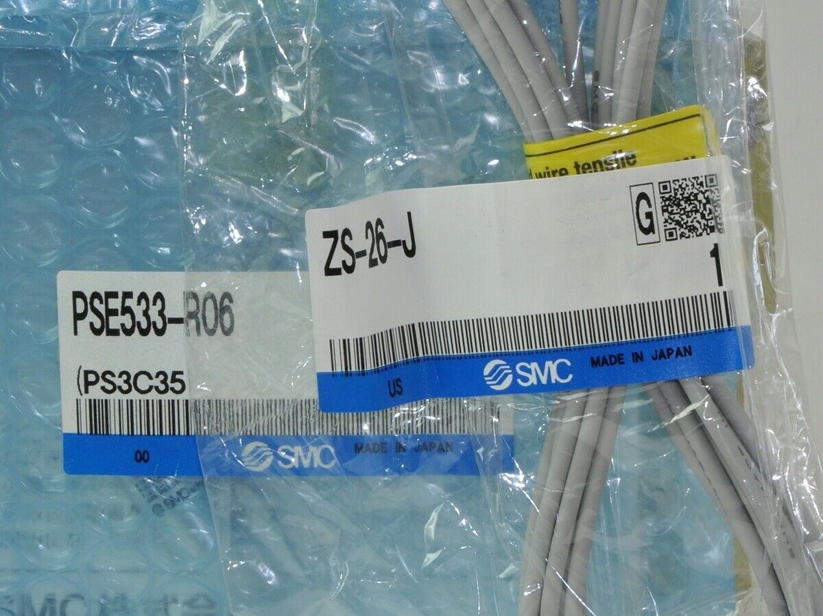 PSE533-R06 SMC Pressure sensor 101 kPa + ZS-26-J /#.3 6822 - PLC Processors