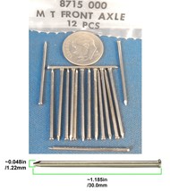 1pc 1960s Vintage ATLAS USA HO Slot Car Hop Up Parts Gray FRONT GUIDE PIN Unused 