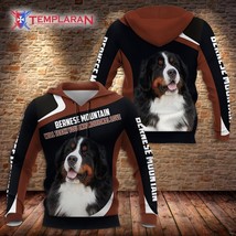 Bernese Mountain Dog Unconditional Love Pullover Unisex Hoodie Bt05 - $45.99+
