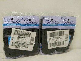 Goody- Ouchless Hair Braided Elastic  Thick Tie Black 324 Piece( Pack of... - $22.05