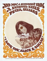 I Love You Alice B Toklas ORIGINAL Vintage 1967 9x12 Industry Ad Peter S... - $24.74