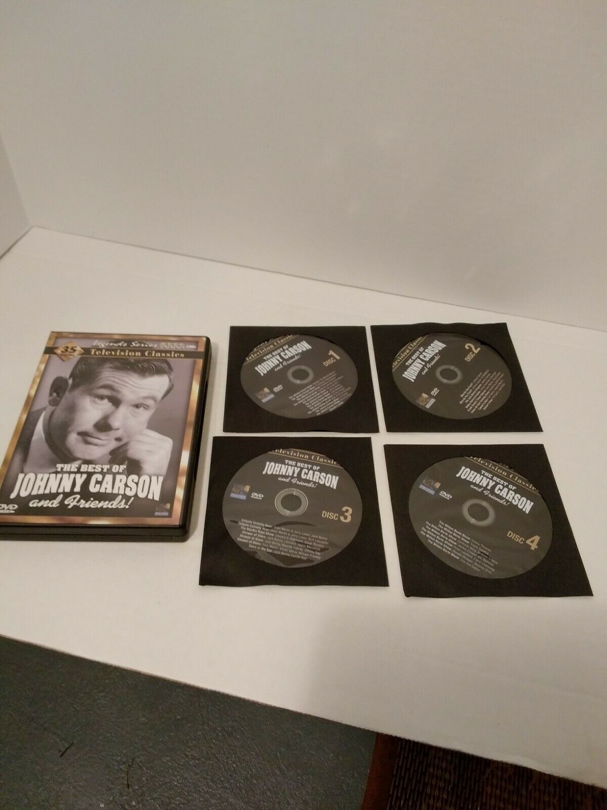 Primary image for The Best Of Johnny Carson And Friends DVD Set (4)