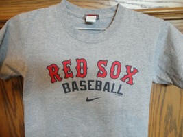 Nike Boston Red Sox Gray MLB 2010 Baseball 90-10 Screen T-shirt Youth S ... - $16.29