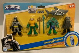 New Imaginext Fisher Price DC Super Friends Batman Aquaman &amp; Villains - $43.44