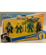 New Imaginext Fisher Price DC Super Friends Batman Aquaman &amp; Villains - $45.73
