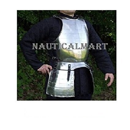 NAUTICALMART Rampant Lion Medieval Knight Heater Shield Armour Reenactment 