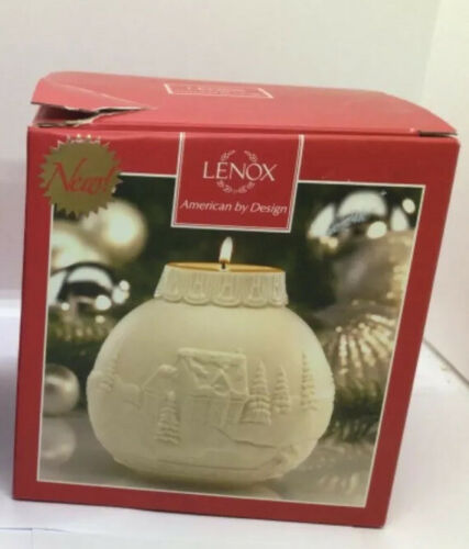 Lenox Winter Wonderland Votive Candle Ornamental Glow Christmas American Design