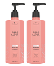 Schwarzkopf Professional Fiber Clinix Fortify Liter Duo