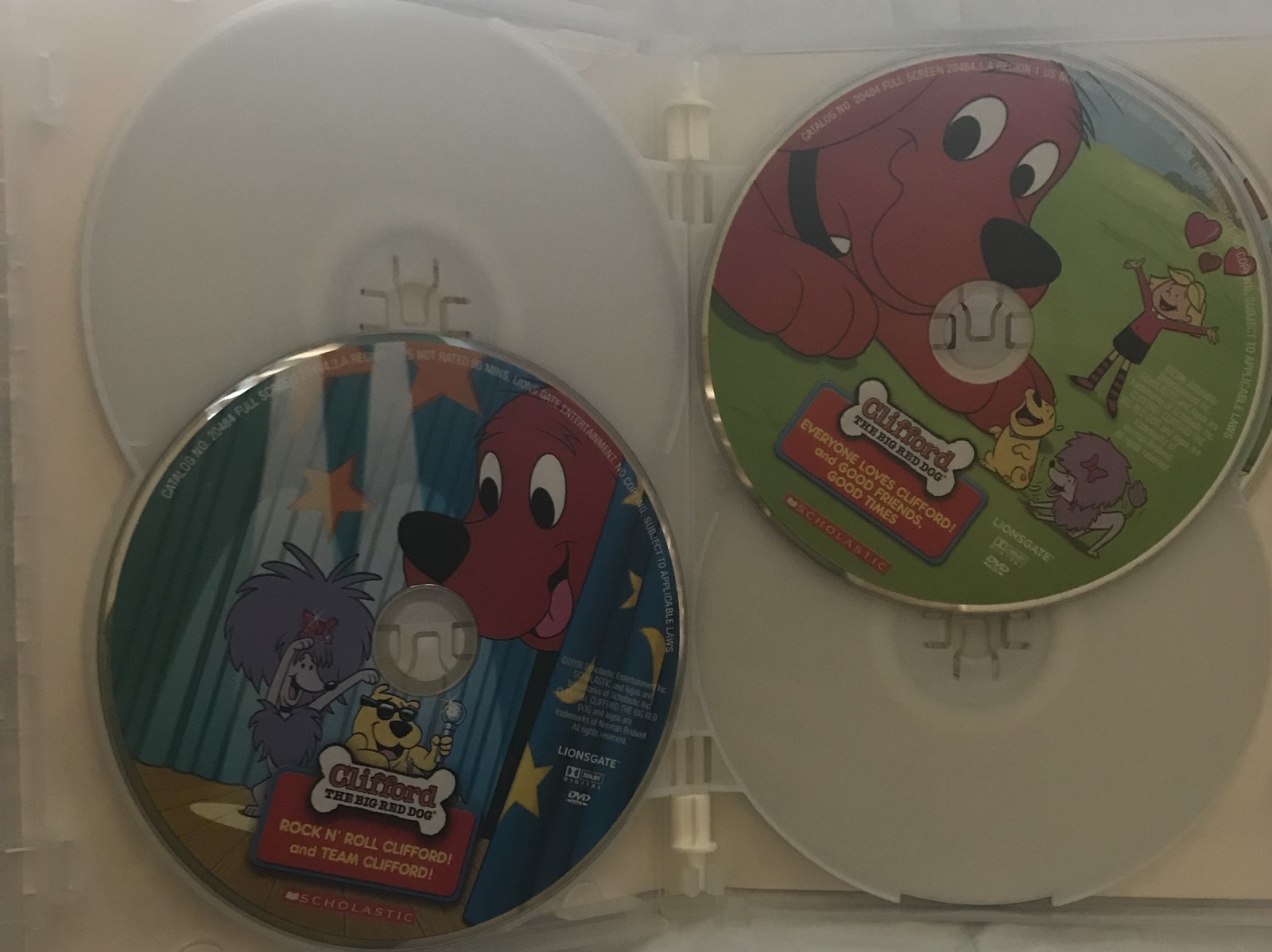 The Best of Clifford; The Big Red Dog [DVD Set] 5 DVDs, 42 Episodes DVD, HD DVD & Bluray