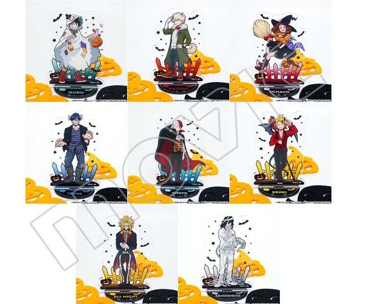Banpresto My Hero Academia Anime Figure Acrylic Stand Keychain Table Desk Stand