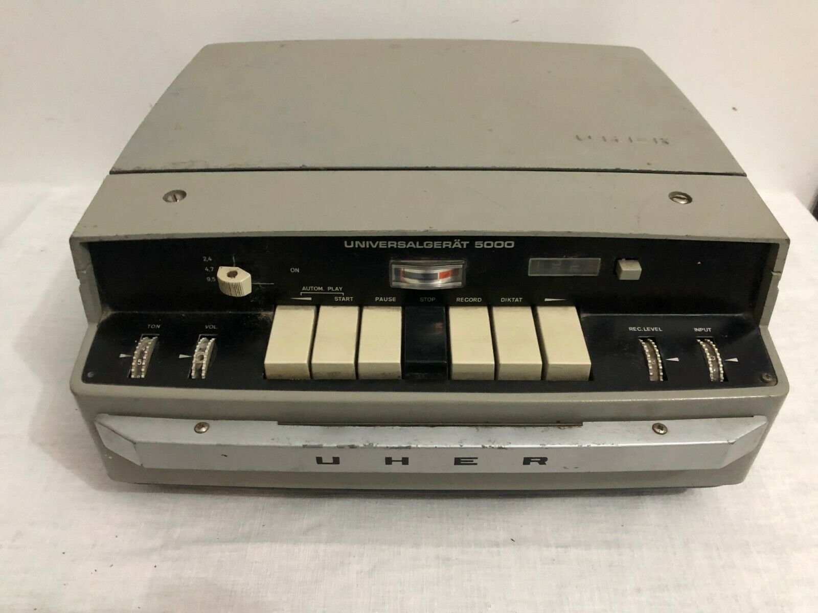UHER UNIVERSALGERAT 5000 Reel To Reel Tape Recorder Player Reelto