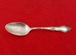 Clinton Iowa High School Sterling Silver Souvenir Spoon Shepard Mfg Co 5... - $39.59