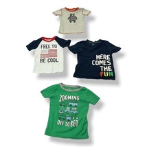 Lot Of 4 Boys Graphic T Shirts Size 3T Carters - $18.34