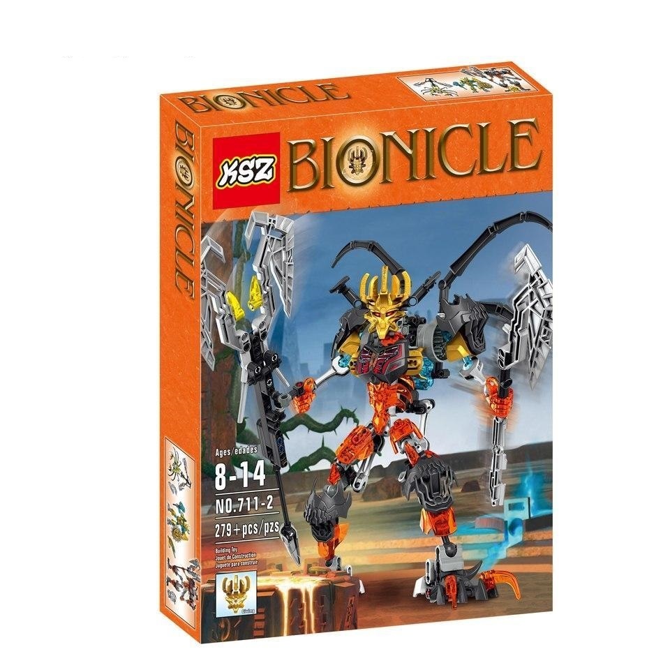 Bionicle Unity Set Skeleton Mask King And Skull Warrior Minifigures