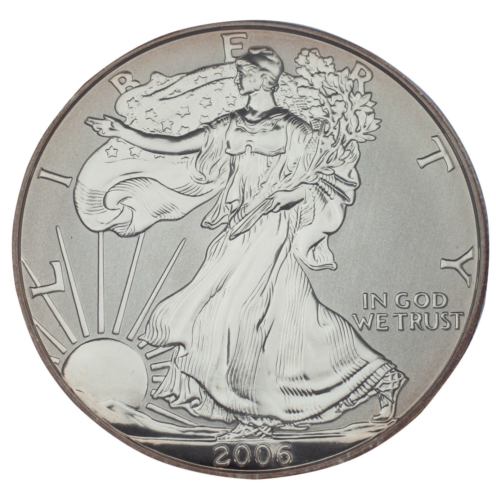 8 2006 American Silver Eagle 20th Anniversary Mint Box COA NO Coins NO Capsules
