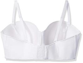 Lilyette WHITE Strapless Convertible Full Figure Bra, US 40DD - Bras ...