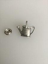 Watering Can Pewter Lapel Pin Badge Handmade In UK - $7.50