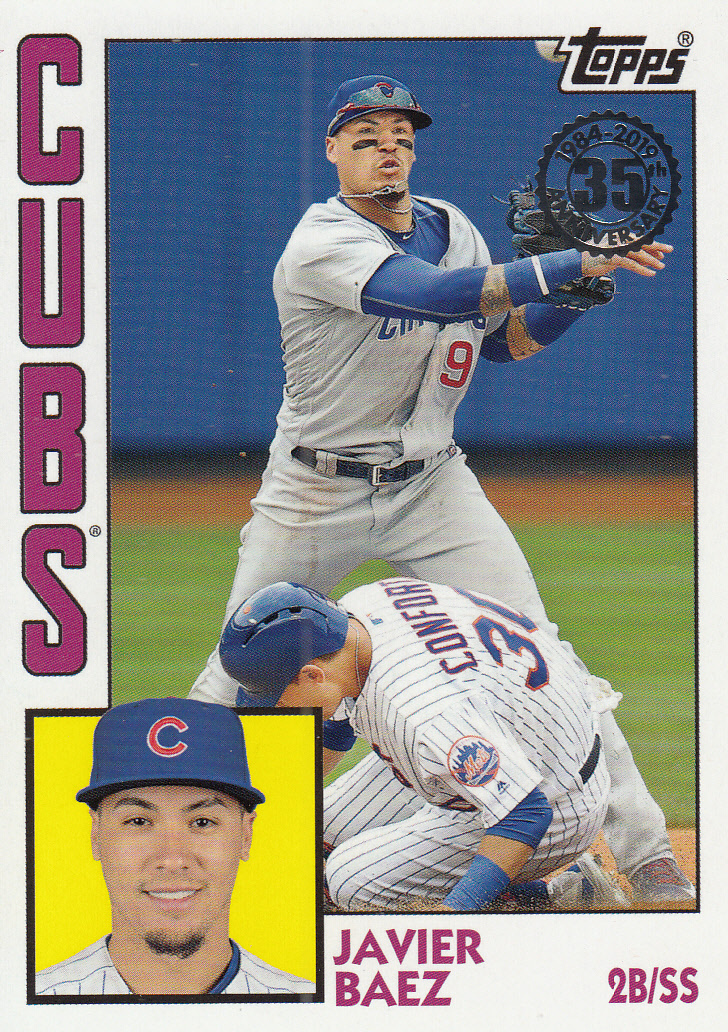 Javier Baez 2019 Topps Series 1 1984 Card #T84-5 - Baseball Cards