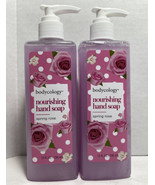 Bodycology Nourishing Hand Soap Spring Rose 10oz. 2 Bottles New - $19.30