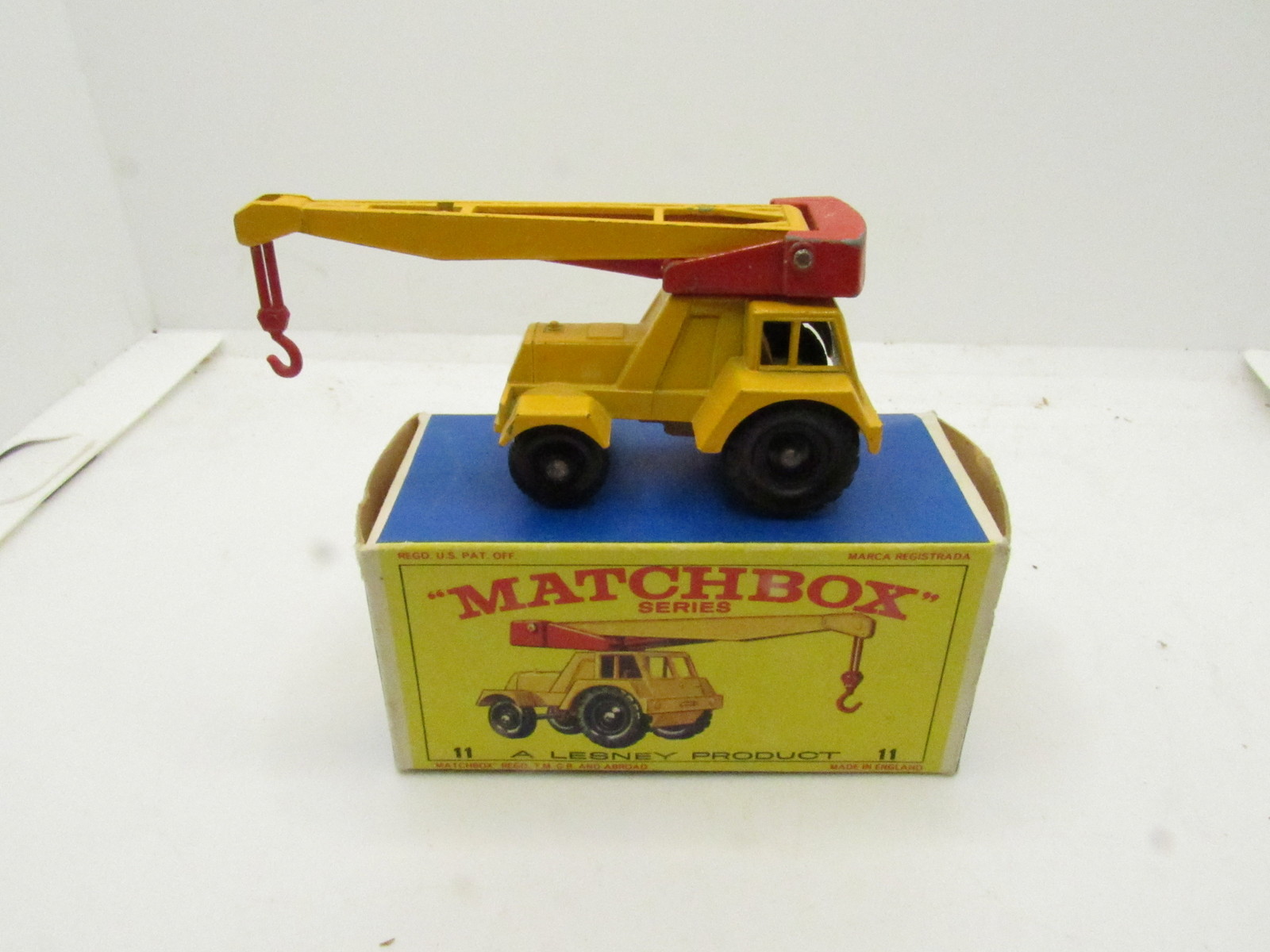 matchbox crane truck 1976