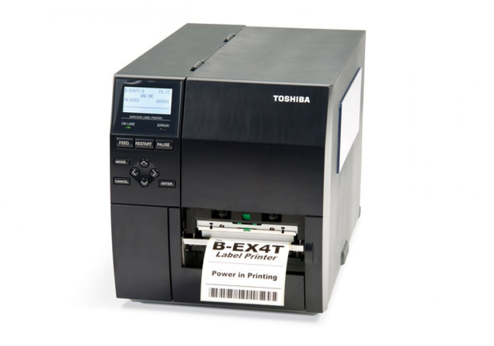 Toshiba TEC B-EX4T High Volume Barcode Label Printer (B-EX4T1-GS12-QM-R ...