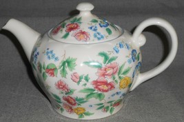 Laura Ashley HAZELBURY PATTERN Teapot MADE IN STAFFORDSHIRE - ENGLAND - $102.95