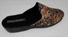 New Women's Naturalizer Jewel N734 black floral mule slipper 11D - $77.77