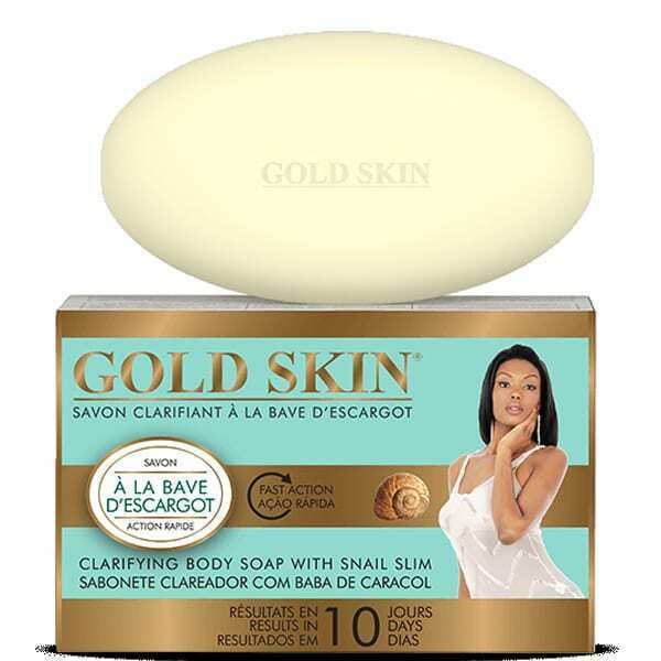 Gold Skin Clarifying Body Soap with Snail Slime 6 oz/180 g Lightening