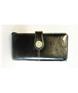 RFID Blocking Large Capacity Genuine Leather Ladies Wallet, Black - $11.19