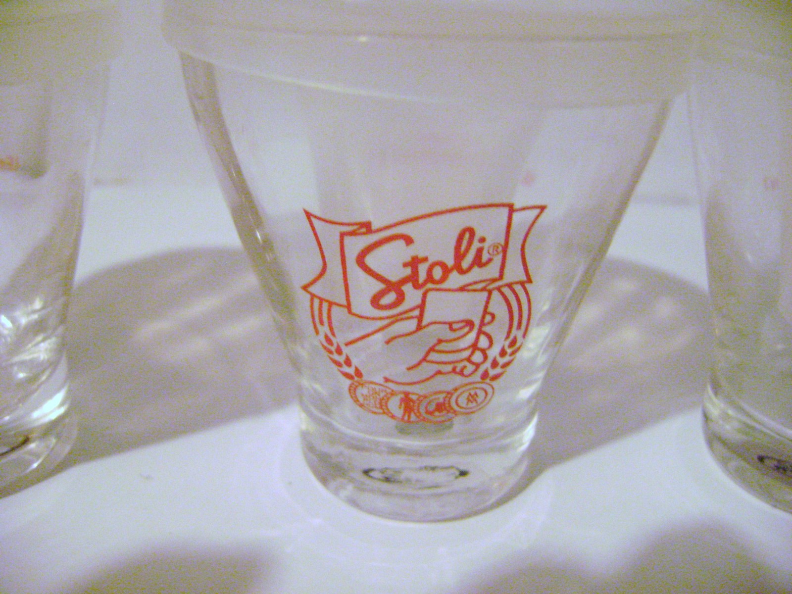 Stoli Russian Vodka Shot Glasses Shot Glasses