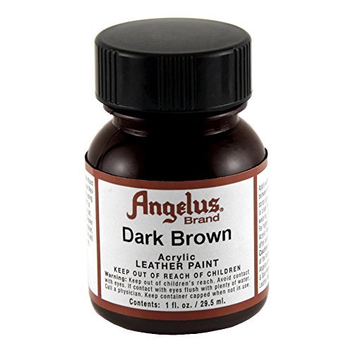 brown leather paint