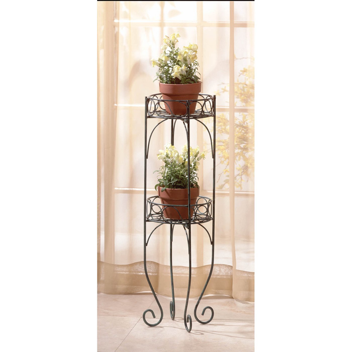 TWO TIER PLANT STAND Plant Stands   28232S 