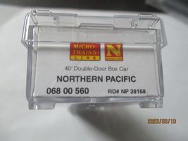 Micro-Trains # 06800560 Northern Pacific 40' Double Door Box Car N-Scale image 7
