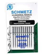 Schmetz Chrome Universal Needle 10 ct, Size 70/10 - $9.95