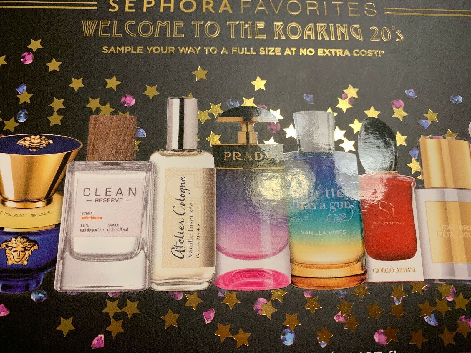 9 Luxury Sephora Favorites Roaring 20s Perfume Vials (no Card) Women