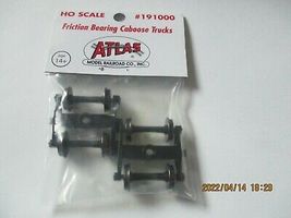 Atlas # 191000 Friction Bearing Caboose Trucks 1 Pair HO Scale image 3