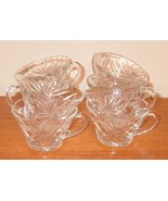 EAPC or star of David punch cups set of 8 used - $14.00