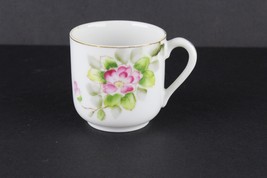 Occupied Japan Pink Rose Demitasse Tea Cup - $22.77