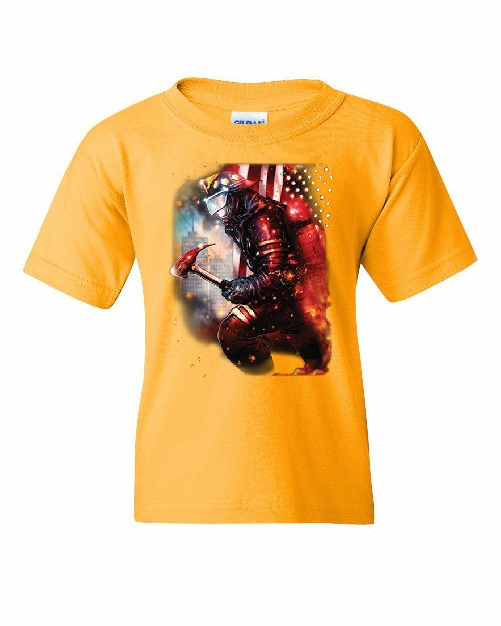 american firefighter shirt