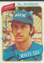 Bill Nadhorodny 1980 Topps Autograph #552 White Sox