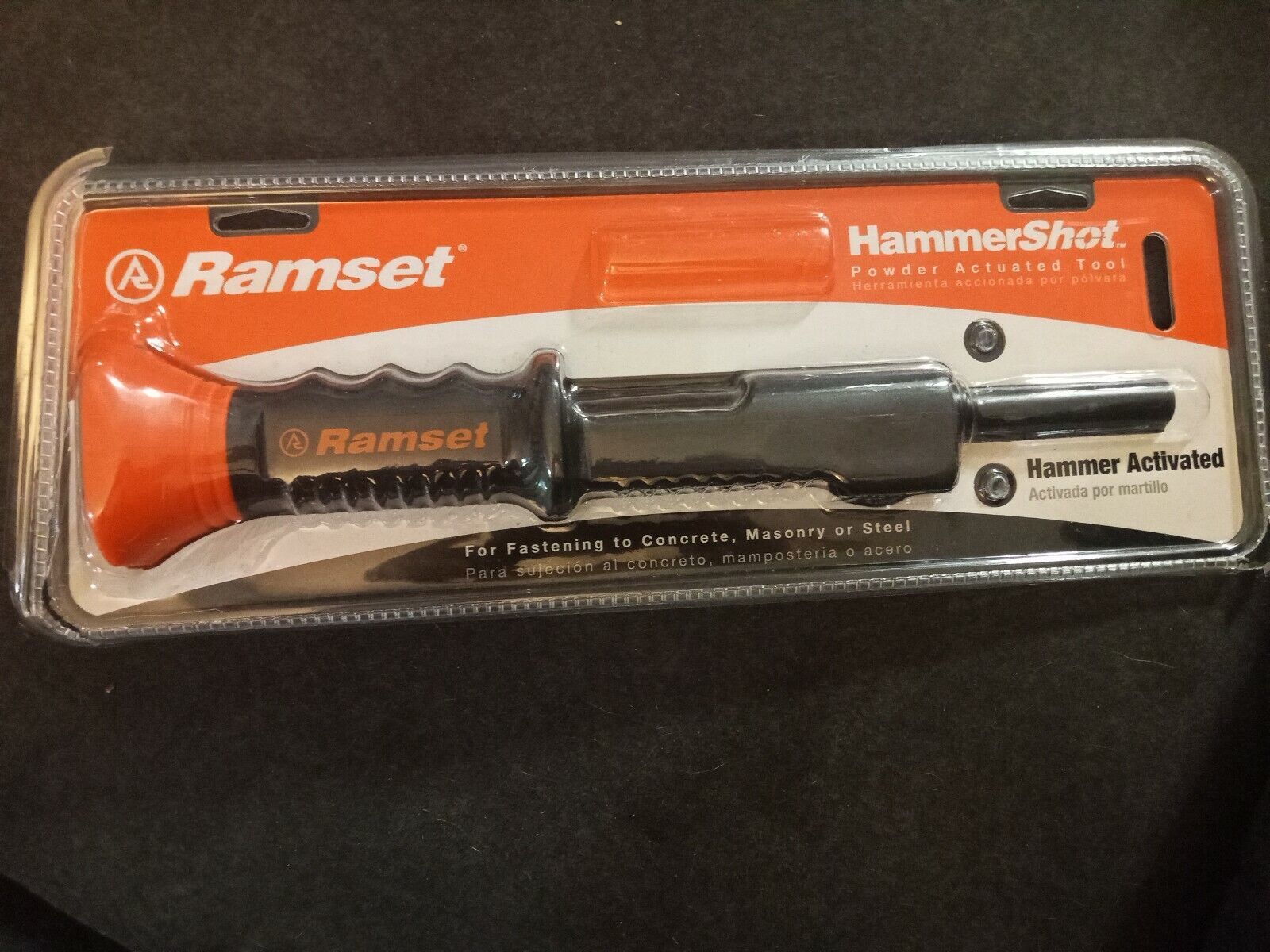 Ramset HammerShot Low Velocity Powder Actuated Tool, Black Powder Actuated Tools
