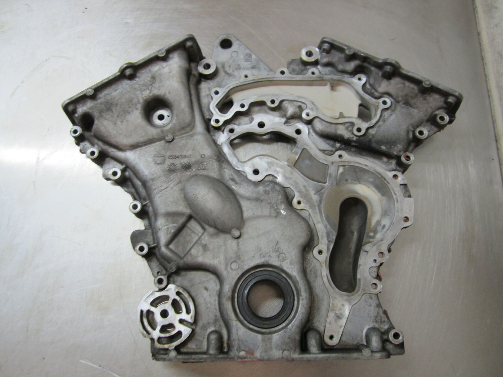 68L006 ENGINE TIMING COVER 2013 JEEP GRAND CHEROKEE 3.6 05184318AI