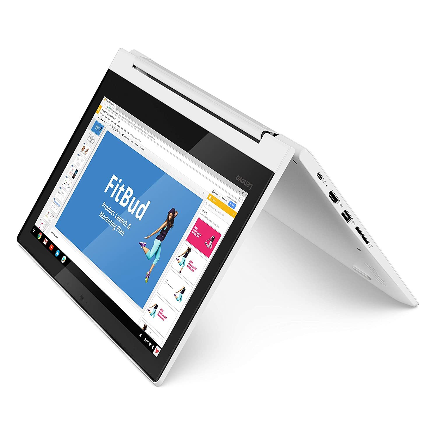 Lenovo Chromebook C330 2-in-1 Convertible Laptop, 11.6 HD Display, MediaTek MT8