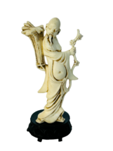 Roman Fontanini Depositato Italy figurine Samurai Wu Tang Monk Staff Chi... - $29.65