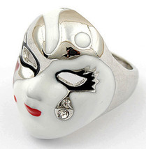 Chinese Style Mask Fashion Band Ring - $3.95