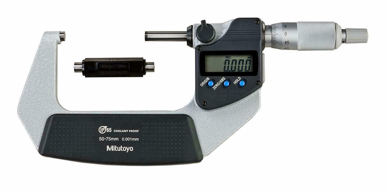 Mitutoyo 159-103 COMBIMIKE Digital Outside Micrometers 50-75mm 2"-3" Japan 