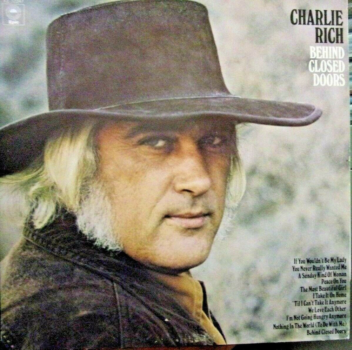 Charlie Rich-Behind Closed Doors-LP-1973-VG+/EX - Vinyl Records